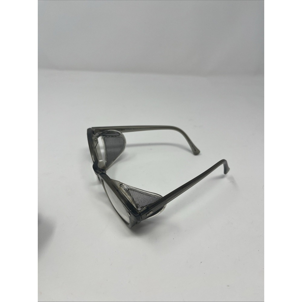Pentax Z87 F9800 Safety Glasses Smoke Gray 145mm Side Shields Frame Only